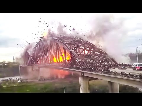 15 Most Insane Bridge Demolitions in the World