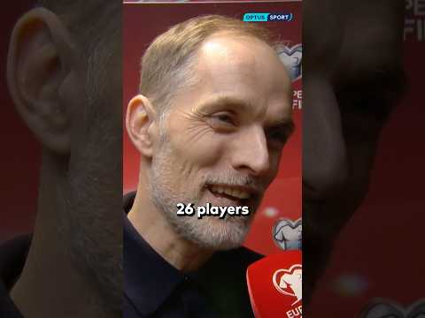 Thomas Tuchel&#039;s OBSESSION with his England squad already 🥰 #Tuchel #England