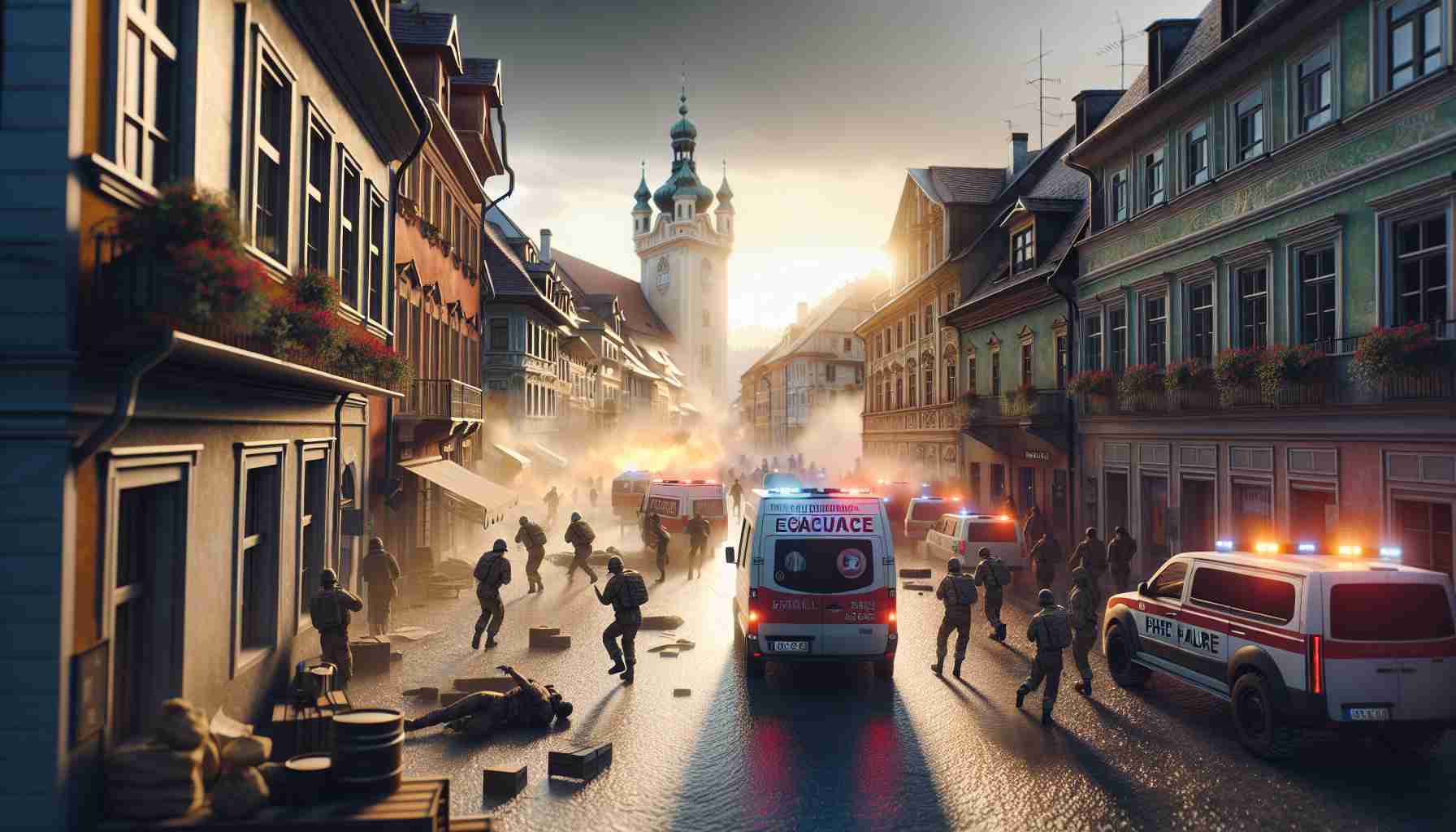 Emergency Alert in Old Town: Evacuations Spark Concern