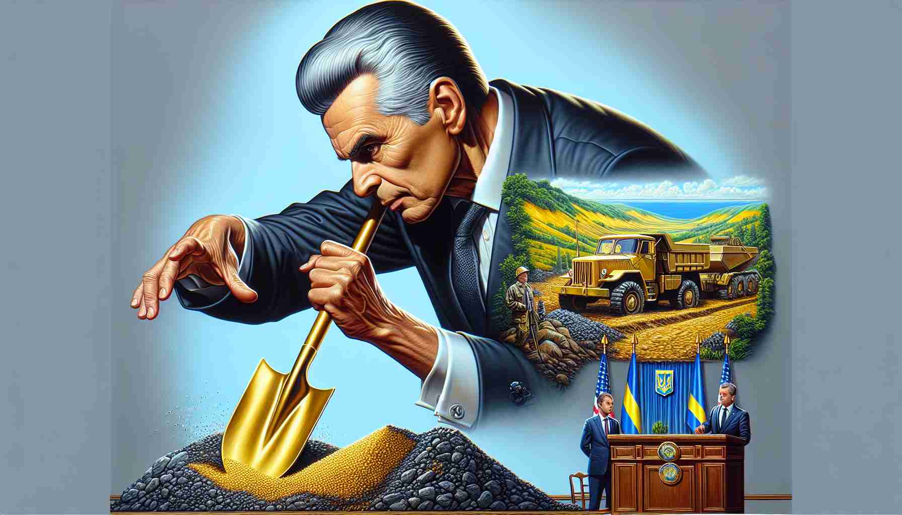 Trump’s Bold Move: Tapping into Ukraine’s Rare Earth Treasures